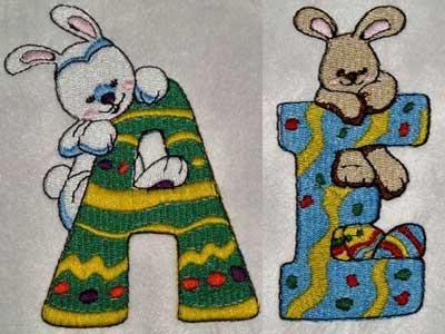 Easter Time Alphabet