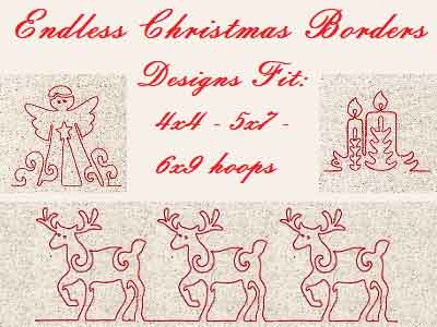 Endless Christmas Borders