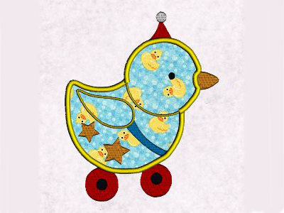 Fancy Baby Applique Embroidery Machine Design