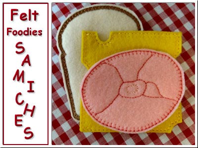 Felt Foodies Samiches