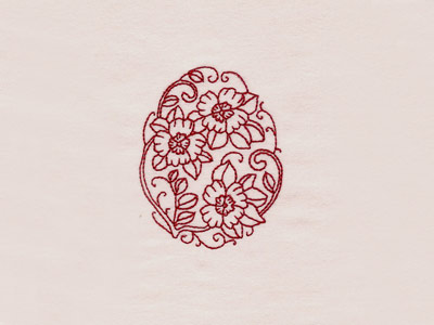 RW Floral Spring Eggs Embroidery Machine Design