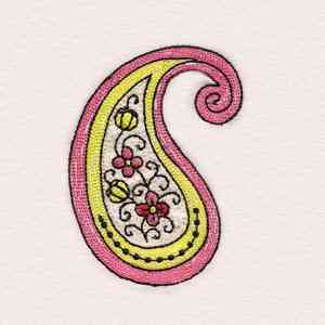 Buy Individual Embroidery Designs from the set Floral Paisley