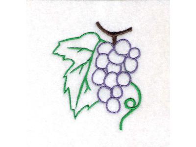 Fruit Embroidery Machine Design