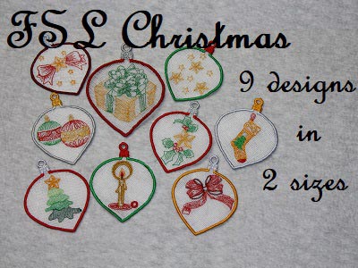 FSL Christmas Embroidery Machine Design