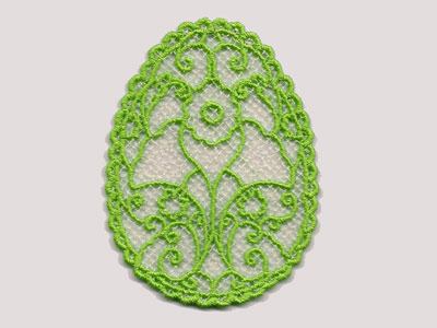 FSL Decorative Easter Eggs Embroidery Machine Design