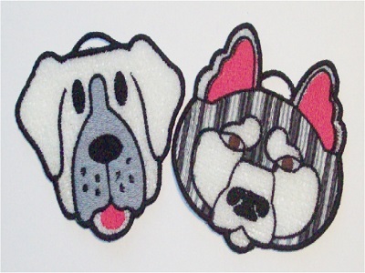 FSL Dog Ornaments 2