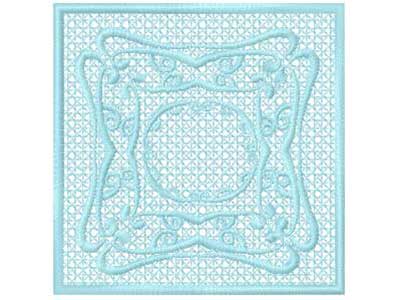 FSL Floral Blocks Embroidery Machine Design