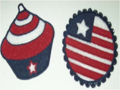 FSL July 4th Embroidery Machine Design