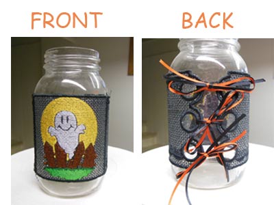 Halloween Candle Wraps