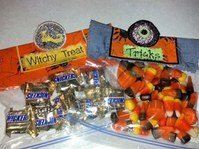 Halloween Treat Bag Toppers