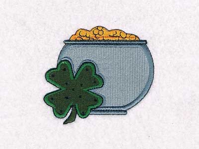 Happy St Pattys Day Embroidery Machine Design