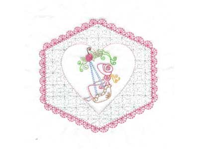 Heart of Elly Sunbonnet Quilt Blocks