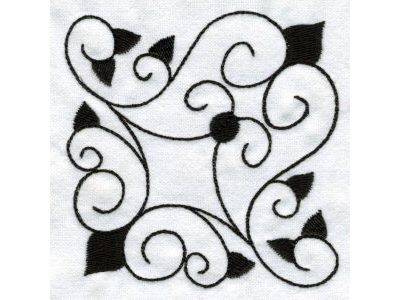 Ironwork Accents Embroidery Machine Design