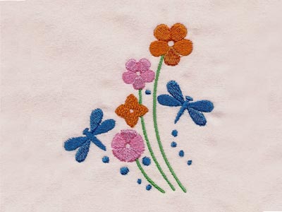 Jacobean Colors 2 Embroidery Machine Design