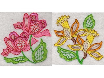 Jacobean Flowers