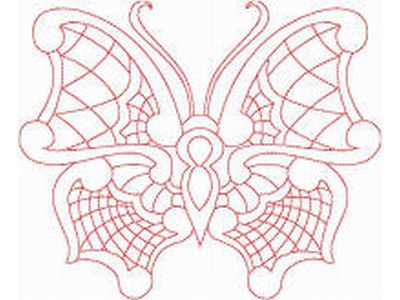 JN Butterflies 2 Embroidery Machine Design