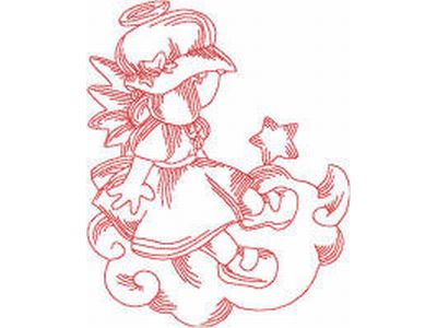JN Country Angels Embroidery Machine Design
