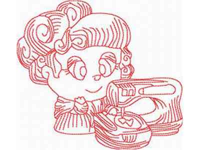 JN Granny Sewing 3 Embroidery Machine Design