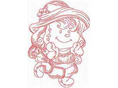 JN Happy Rag Dolls Embroidery Machine Design