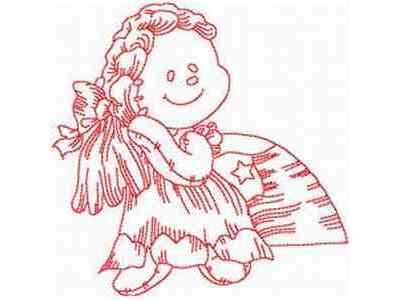 JN Rag Dolls of the World Embroidery Machine Design