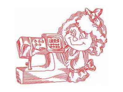 JN Sewing Grandma 2 Embroidery Machine Design