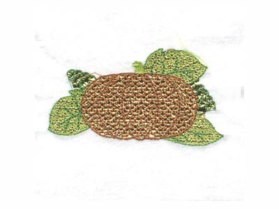 Lacy Leaves Embroidery Machine Design