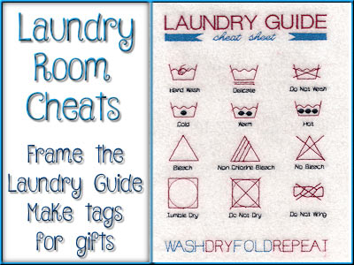 Laundry Room Cheats Embroidery Machine Design