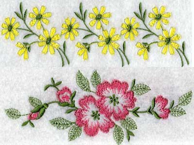 Linens 3 Embroidery Machine Design