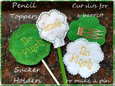 Luck O the Irish 1 Embroidery Machine Design