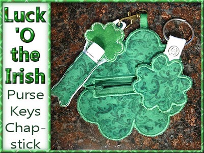 Luck O the Irish Embroidery Machine Design