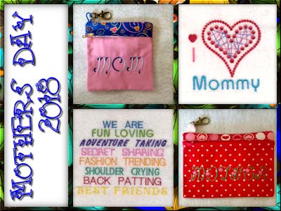 Mothers Day 2018 Embroidery Machine Design
