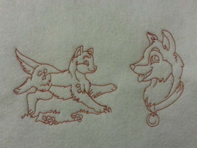 My Dog Friends Embroidery Machine Design