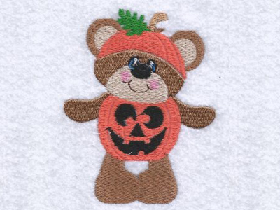 Not So Scary Bears Embroidery Machine Design