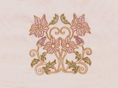 Art Nouveau Borders Machine Embroidery Designs Set 4x4 | eBay
