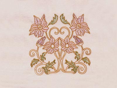 Nouveau Art Designs Embroidery Machine Design