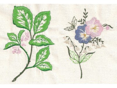 Open Work Florals 2 Embroidery Machine Design