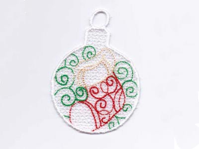 Ornaments Embroidery Machine Design