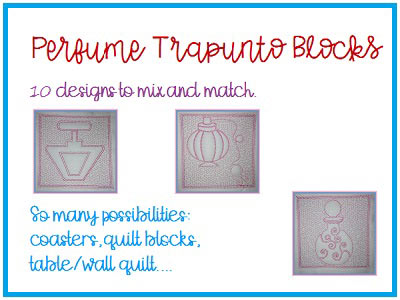 Perfume Trapunto Blocks
