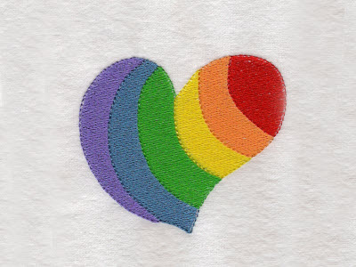 Pride Embroidery Machine Design