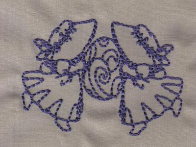 Redwork Easter Bonnets 2 Embroidery Machine Design
