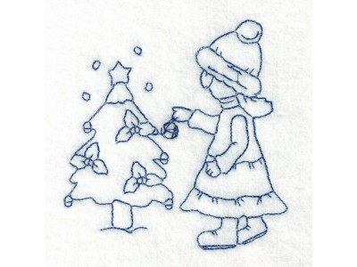 RW Holiday Bonnets Embroidery Machine Design