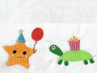 Sea Party Embroidery Machine Design