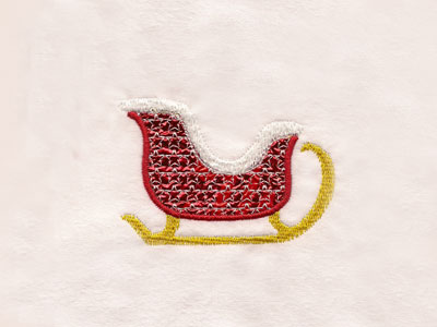 Simple Mylar Christmas Designs Embroidery Machine Design