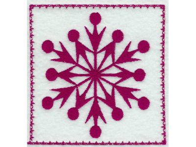 Redwork Snowflakes Embroidery - Ornaments - Embroidery Designs