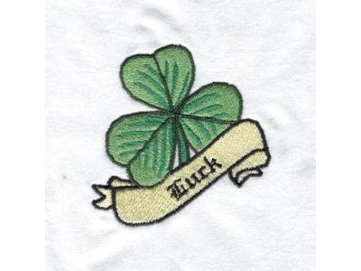 St Patricks Clover Embroidery Machine Design