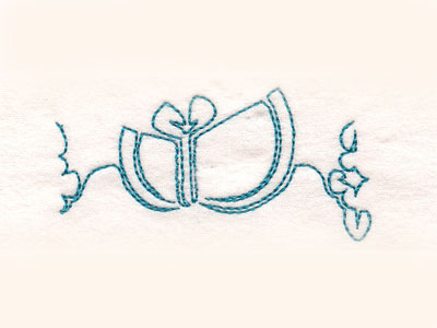 Endless Sunbonnet Border Embroidery Machine Design