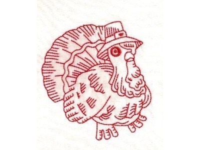 Thanksgiving RW Embroidery Machine Design