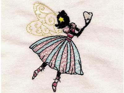Tooth Fairies Embroidery Machine Design