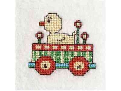 Train Xstitch Embroidery Machine Design