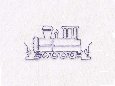 Transportation Borders Embroidery Machine Design